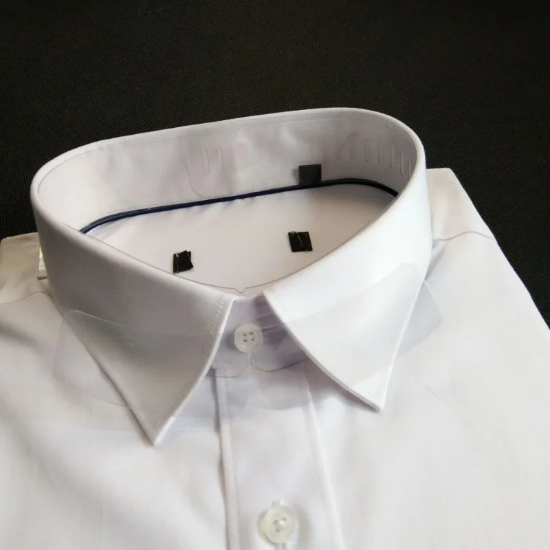 1000pcs Shirt Accessories Butterfly Piece Wholesale PVC Collar Brace Transparent Collar Stays