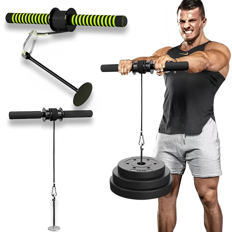 Rullo per esercizi per allenatore di forza muscolare del braccio Blaster per avambraccio da polso con impugnatura a mano Attrezzatura per il fitness Home Bastone da mille libbre