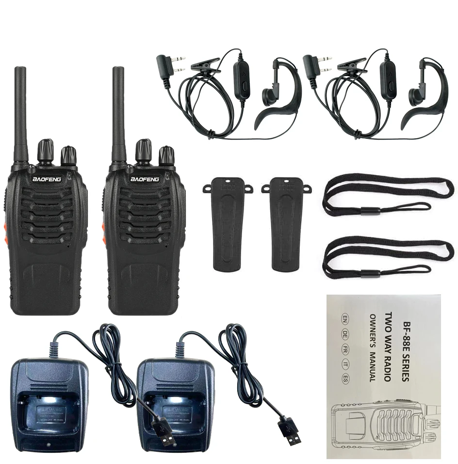 Baofeng PMR 446 MHz BF-88E Walkie Talkie