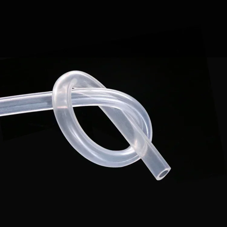 Ốp Ống ID 0.5 1 2 3 4 5 6 7 8 9 10 Mm OD Thực Phẩm Linh Hoạt Ống ống Chịu Nhiệt Độ Nontoxic Trong Suốt