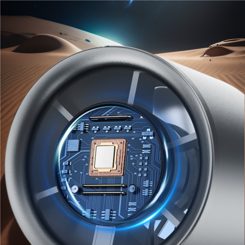 Draagbare handventilator USB oplaadbaar 120 windsnelheden Mini bladloze handventilator Persoonlijke hogesnelheidsventilatoren Elektrische wimperventilator