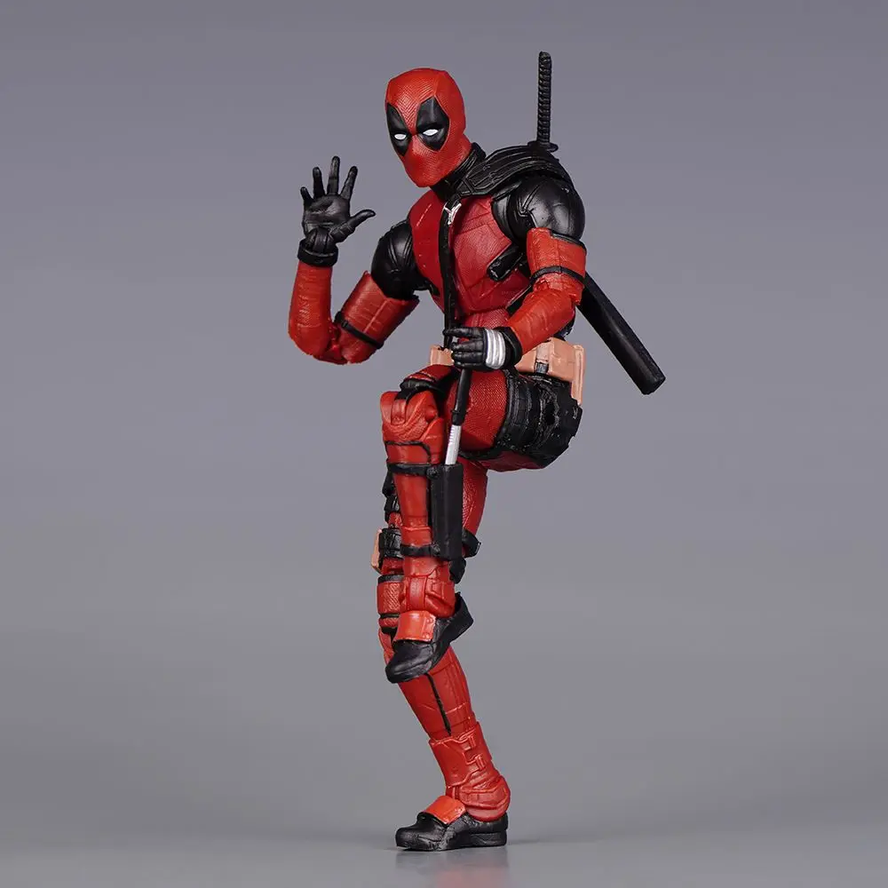 Deadpool & wolverine figura de ação x-men conjunta móvel novos mutantes wilson quadrinhos wade conjunta modelo móvel filme brinquedos para crianças