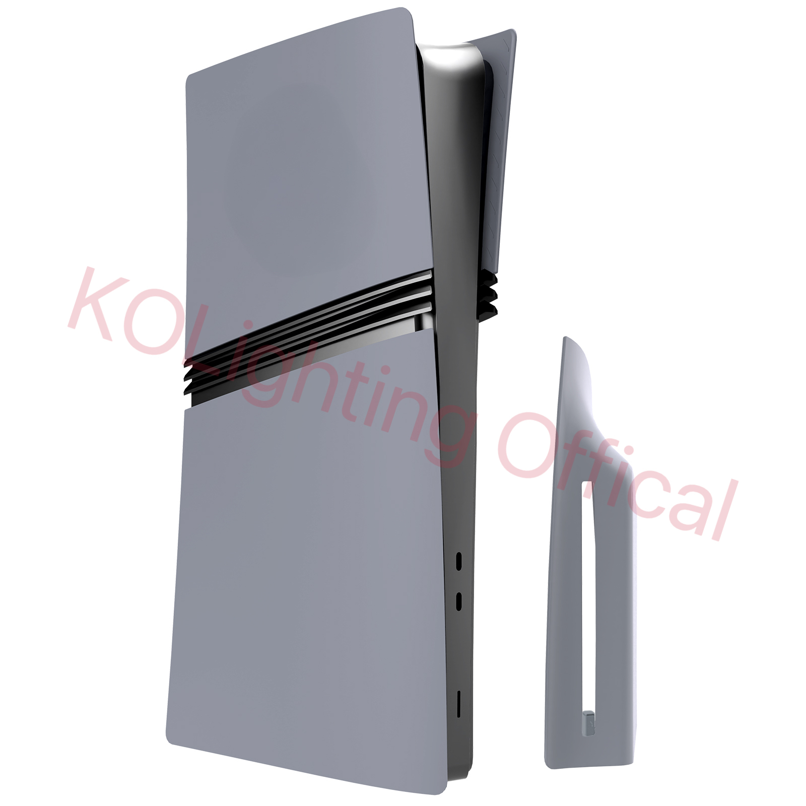 30th Anniversary Limited Disc Edition Pro Case PS5 Pro Grey  Replacement Faceplate Shell With Logo Skin 30th Sticker For PS5 Pro