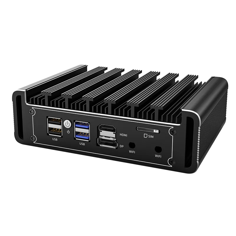 Topton Firewall Mini PC Intel N150 N100 Najlepsza wersja 4x 2,5G i226-V Bezwentylatorowy router miękki Mikro urządzenie pfSense Proxmox AES-NI