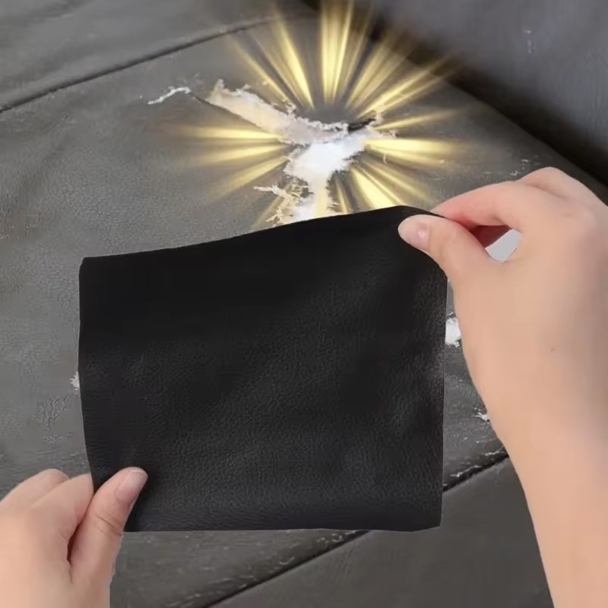 Genuine leather leather handcraft stickers leather art sofa repair various colors various sizes