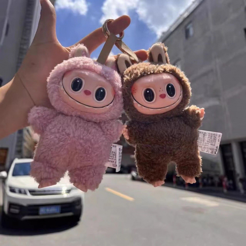 2025 Popmart Labubu los monstruos Lisa Seme corazón Macarrr vinilo Base serie juguete de moda decoraciones regalos de cumpleaños