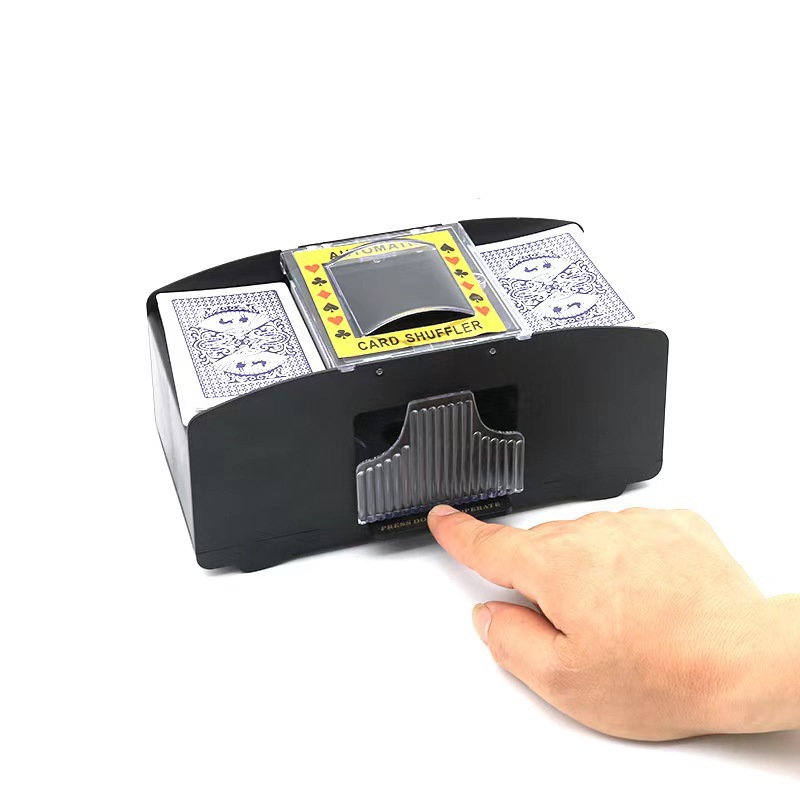 Automatyczny mieszacz kart USB do Texas Holdem Pokeru, łatwy w użyciu automat do rozdawania kart do gier.