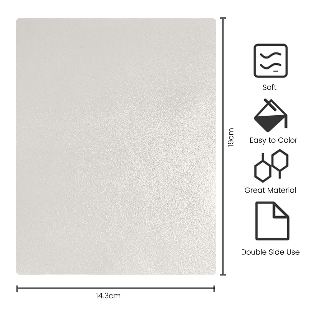 Rubber Board Practice Synthetic Skin Texture For Tattoo Realistic Leather Grain Surface Soft Silicone PMU Make Up Taty Supplies