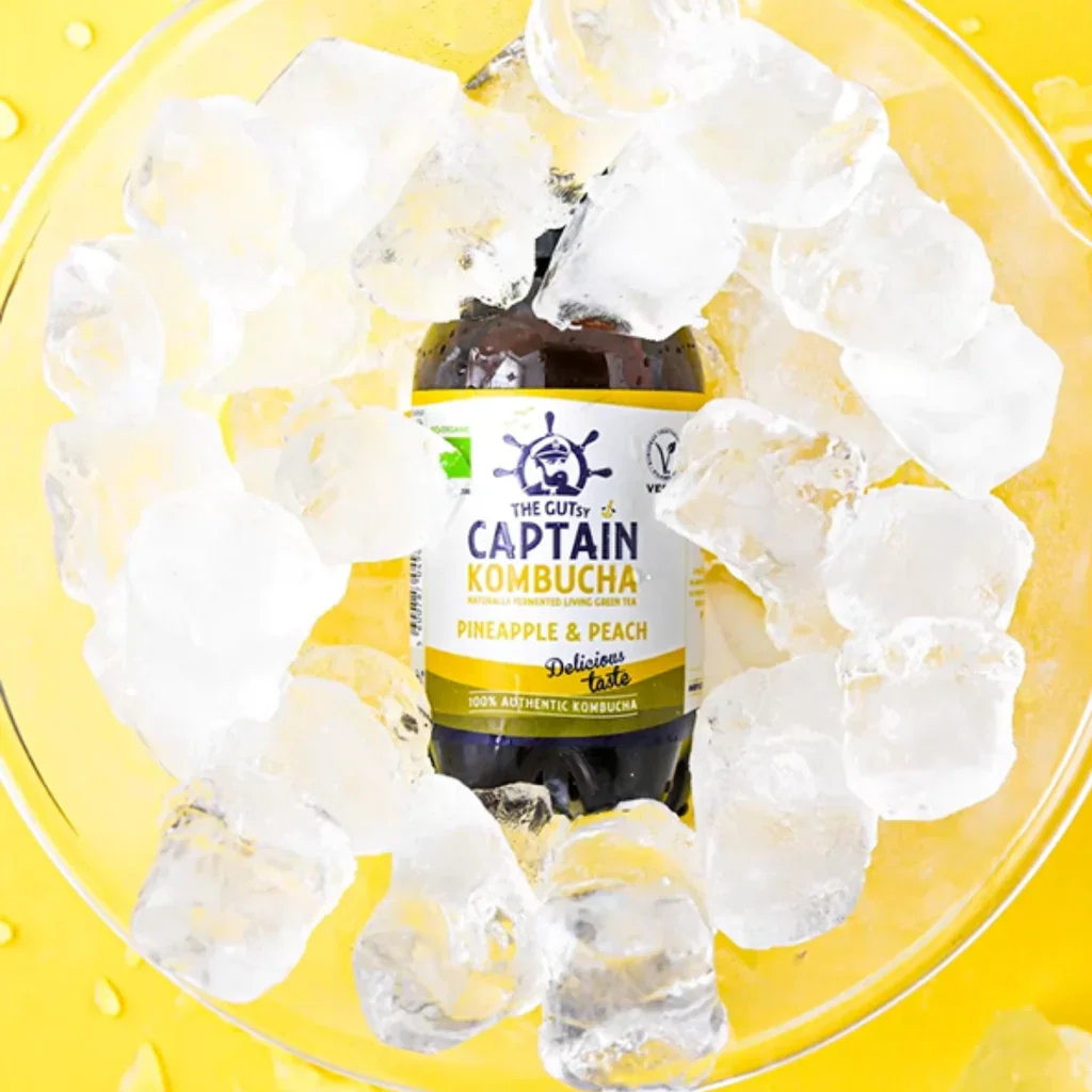 Packs 4x Bebida Té Bio, Varios Sabores, 400ml - CAPTAIN KOMBUCHA
