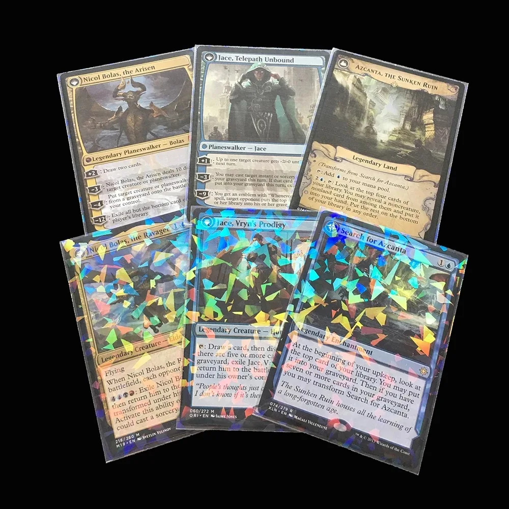 50 шт./комплект, прозрачные чехлы для настольных игр