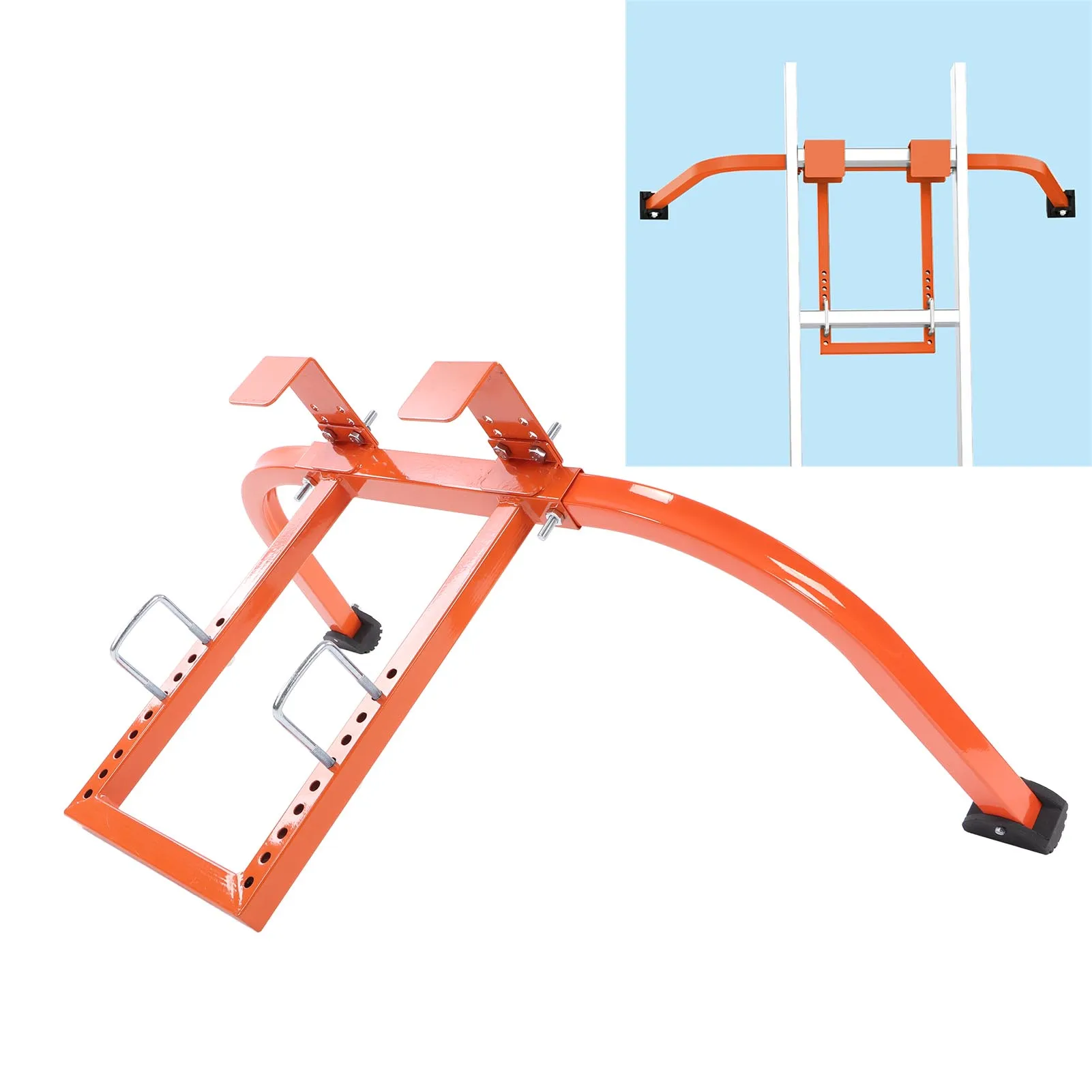 Stabilizzatore per scaletta Scala in acciaio Gancio per tetto Supporto per campata ad ala per pittura da arrampicata