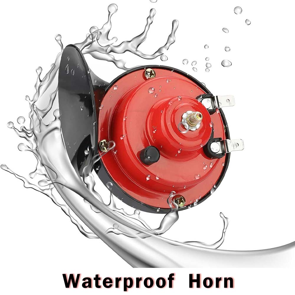 12V スーパーラウド列車ホーン 100DB 防水自動車スピーカーユニバーサル車オートバイトラックボート電気音信号