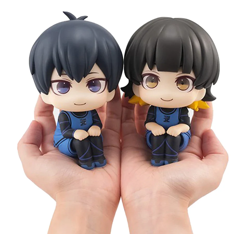 Auf Lager 10 cm B-E-CK Anime-Figur Look Up Isagi Yoichi/Nagi Seishiro Ac Bodentemperaturfigur Bachira Meguru Koc C Bodentemperaturmodell Puppenspielzeug