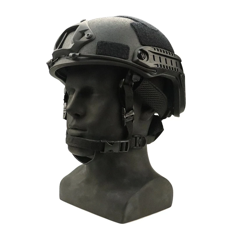 Kevlar taktischer ballistischer helm ach hoch geschnittener helm nij iiia schnell wendy's aufhängung polster sicherheits schutz kugelsicherer helm
