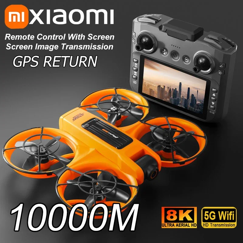 Xiaomi S156 GPS Drone 8K Profissional HD 360 °   Grande angular câmera dupla 5G WIFI motor sem escova inteligente para evitar obstáculos UAV