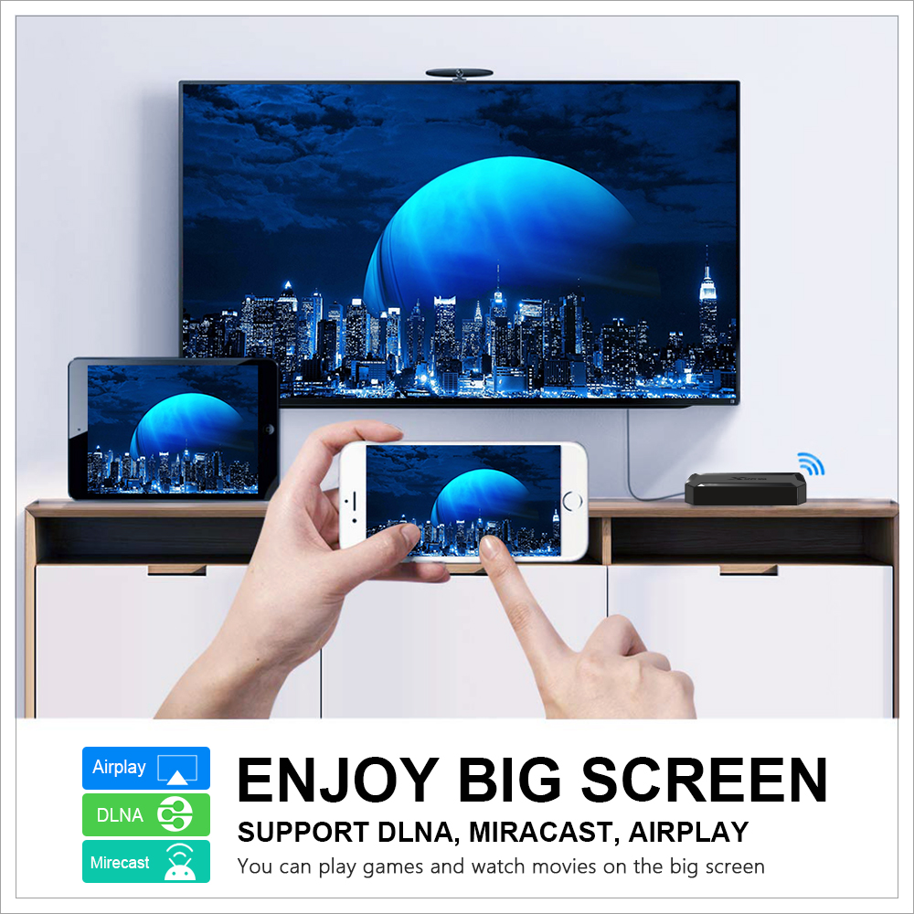 X96Q TV Box Android 10.0 4K Allwinner H313 Quad Core 2.4G Wifi Google Player Youtube Media Player X96 2GB 16GB Smart Set Top Box