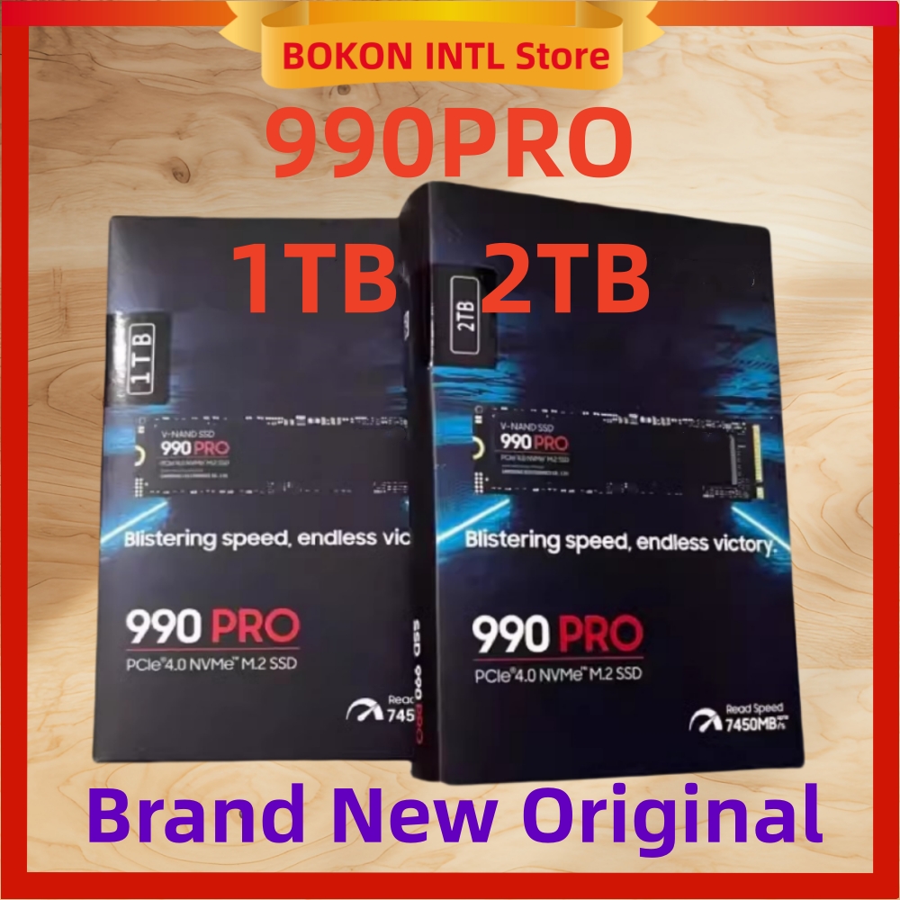 SSD 990 PRO 1TB 2TB PCIe Gen 4.0x4 Solid State Drive NVMe 2.0 M.2 2280 1T 2T  FOR SAMSUNG Internal SSD for Desktop Laptop
