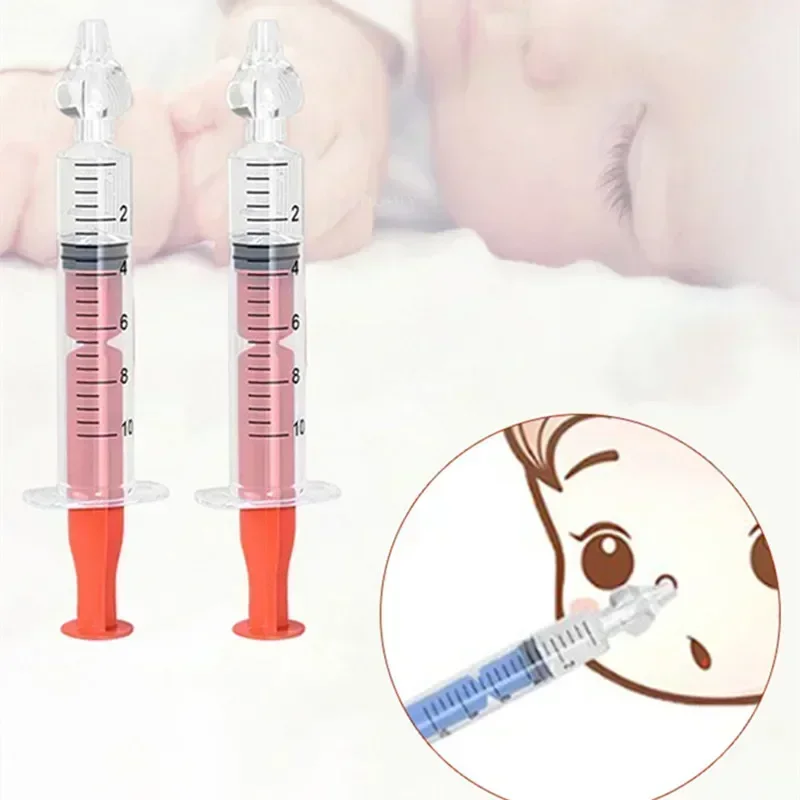 Silikon Baby Nasen sauger Spritze Baby Nasen reiniger Kinder Rhinitis Nasen spüler wieder verwendbare Nasen spülung Waschen für Kinder