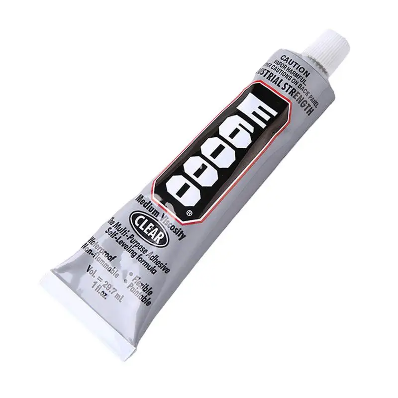 Cola para strass e6000 cola strass cristal pintura diamante diy ferramenta de artesanato cola adesiva forte para ferramenta de fabricação de jóias