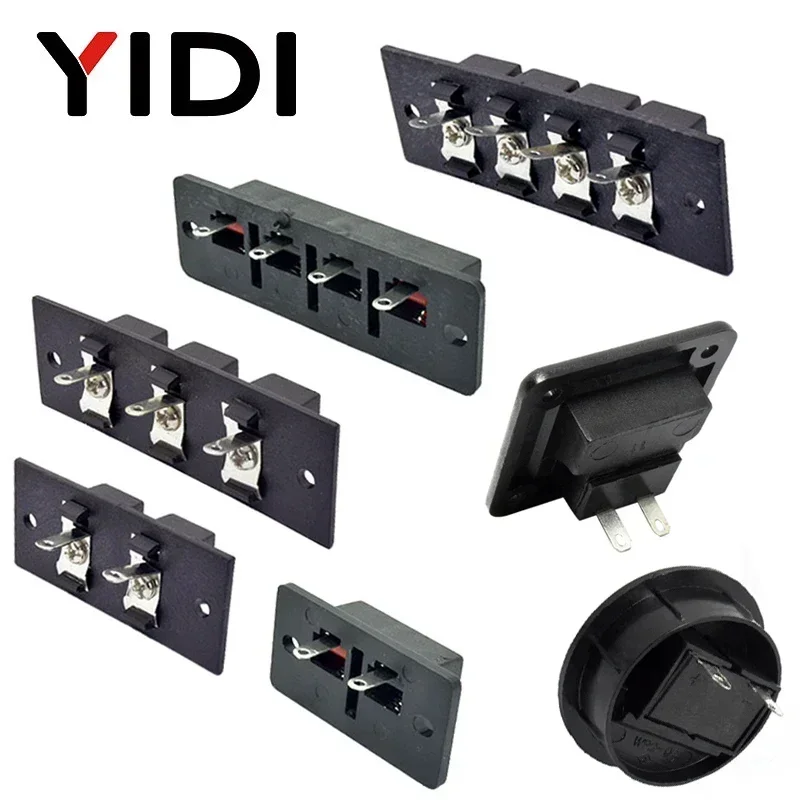 2 Chiếc 6 10 Chiếc 2 3 4 Vị Trí Cổng Kết Nối Nhà Ga Đẩy Trong Jack Tải Mùa Xuân 4 Cực Âm Thanh loa Thiết Bị Đầu Cuối Cắm Ổ Cắm Kẹp