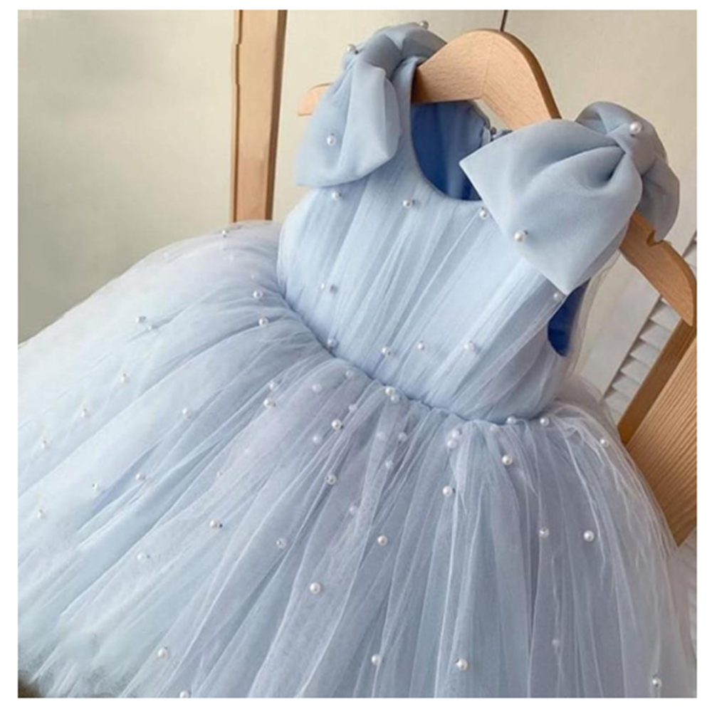 ชุดเดรสดอกไม้สีแดงสําหรับงานแต่งงานยาวรถไฟเจ้าหญิงประกวด Holy Communion วันเกิดเจ้าหญิงเกสต์ชุดราตรี