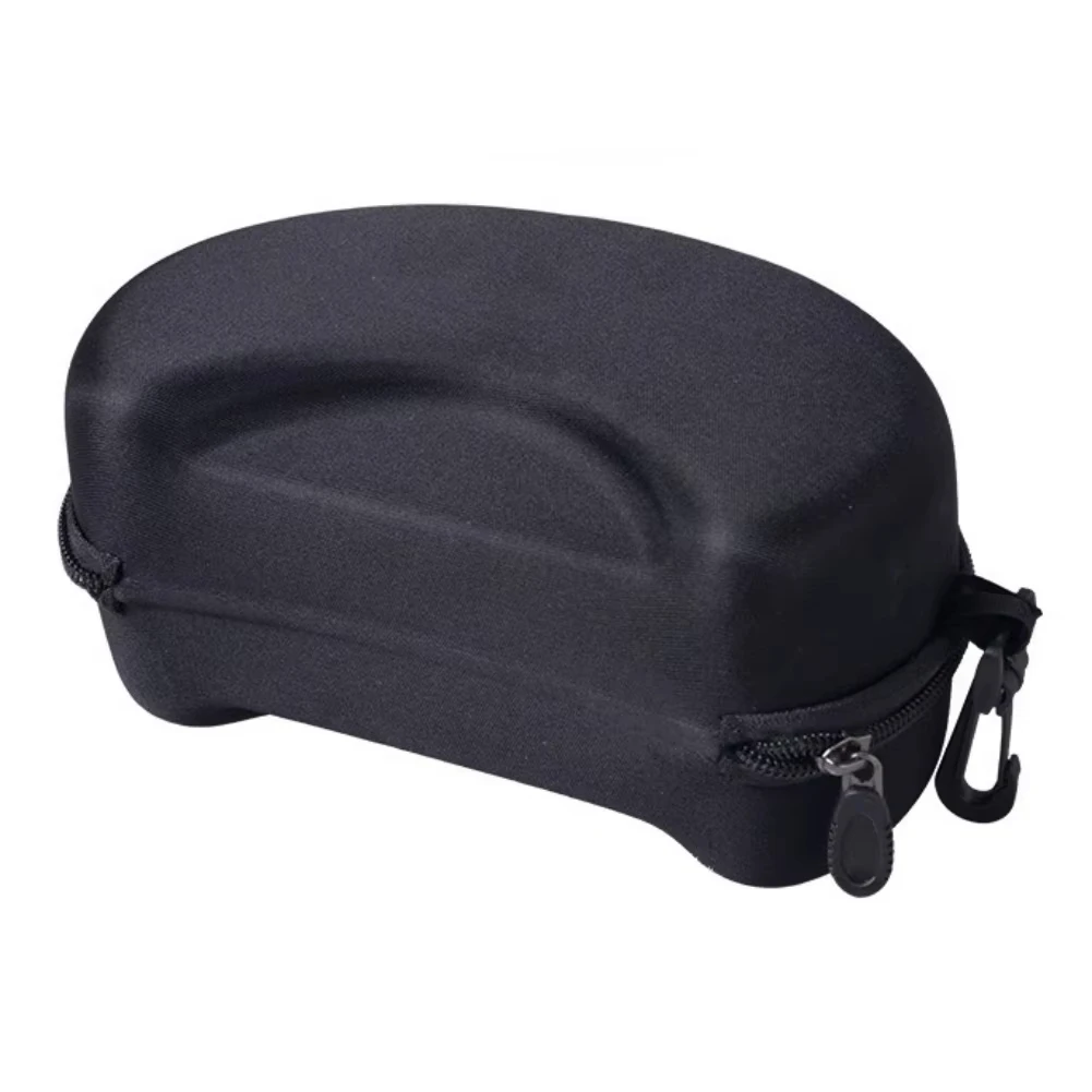 Estojo protetor portátil para óculos de esqui, eva, snowboard, esqui, estojo de transporte, zíper, caixa rígida, suporte (sem óculos)