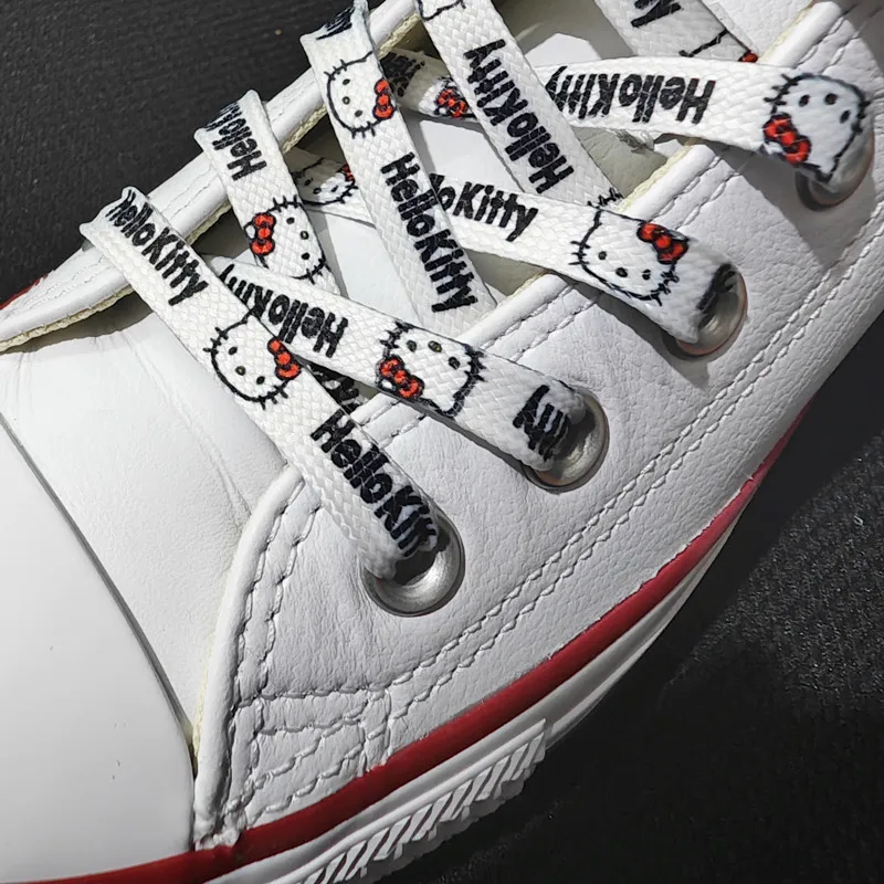 1 пара, шнурки для обуви в стиле аниме, 120-150 см