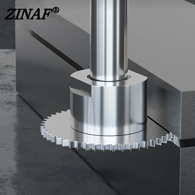 Saw Milling Cutter Slitting Saw Arbor Blade Holder 5 6 8 10 12mm CNC Slotting Machining Metal Cutting Tool Front Rear Lock