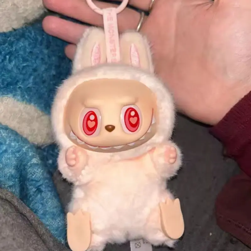 高品質レプリカ V2 座っているパーティー Labubu 飾り家の装飾工芸品クリスマスギフト Labubu モンスターキーリング子供のおもちゃ