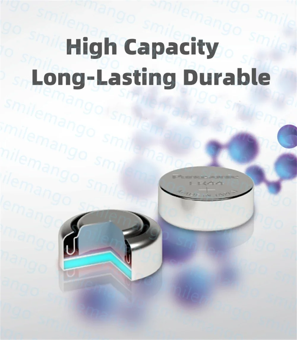 Оригинальный Panasonic 1,5 В LR44 AG13 175 мАч таблеточный аккумулятор 357 SR44 LR1154 кнопочный аккумулятор для часов калькулятор игрушка-таблетка