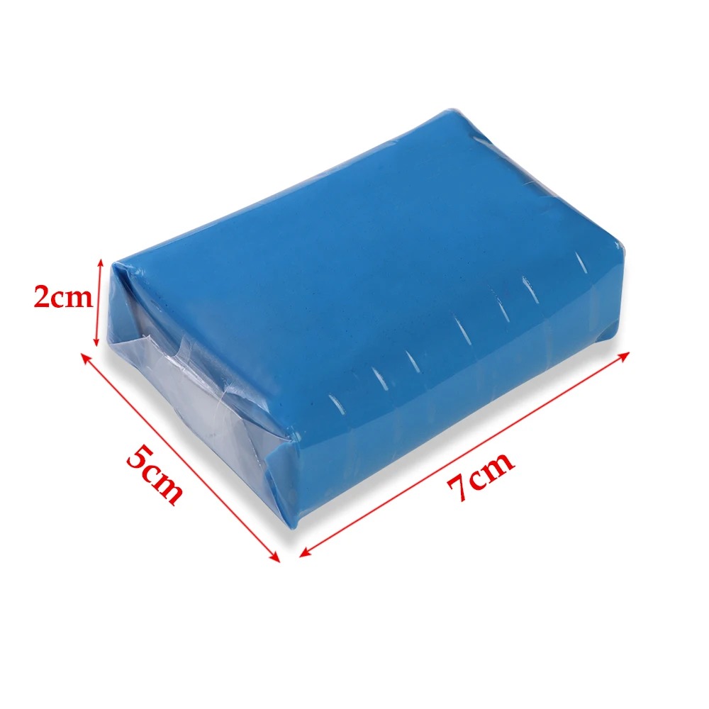 Cuidados com o carro lavagem de carro detalhando barra mágica de argila limpa 100g barra auto veículo detalhando limpador estilo do carro ferramentas de limpeza