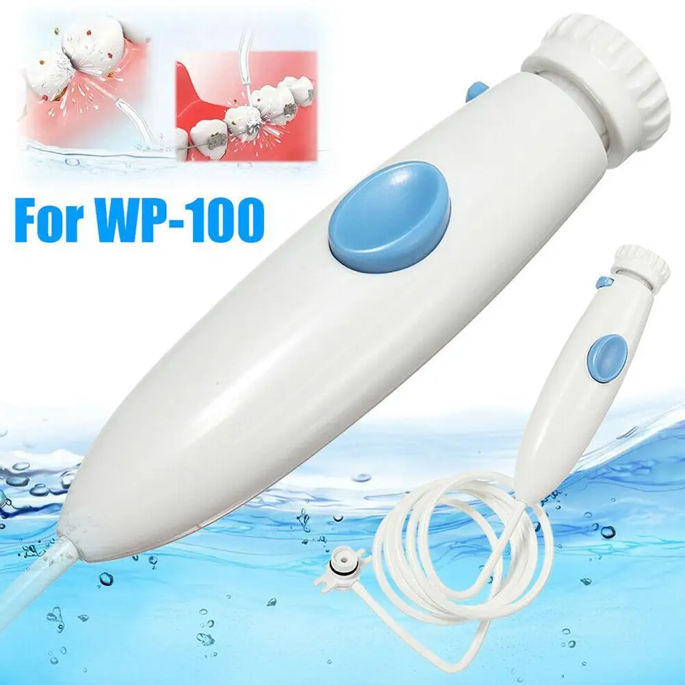 1SEt Water Flosser 치과 워터 제트 교체 튜브 호스 WP-100/ WP-100EC waterpik Jiebi 핸들 성인 구강 관리