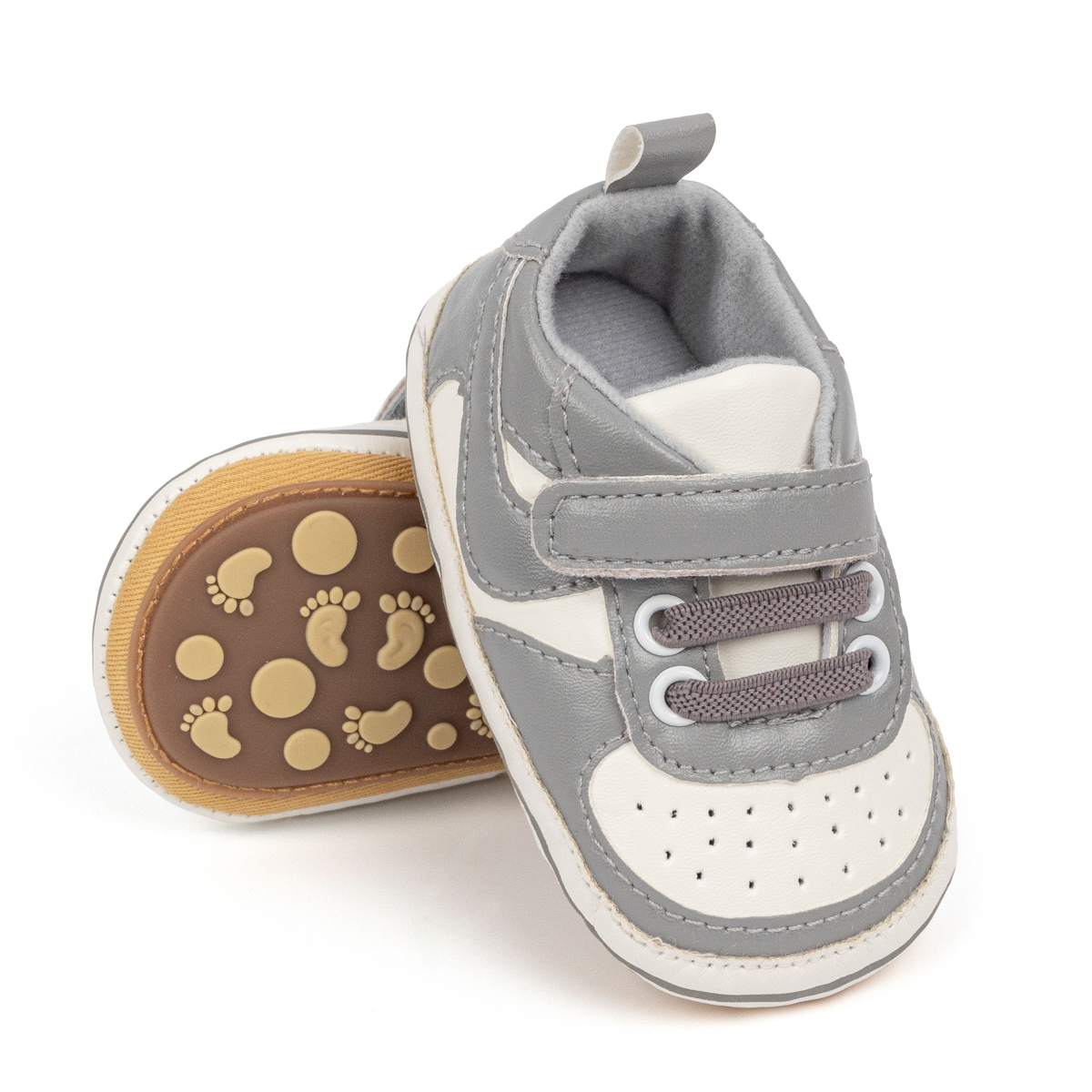 Chaussures de sport décontractées polyvalentes pour bébés, caoutchouc anti-alde, ne tombe pas du talon, semelle souple, chaussures pour tout-petits, mode classique
