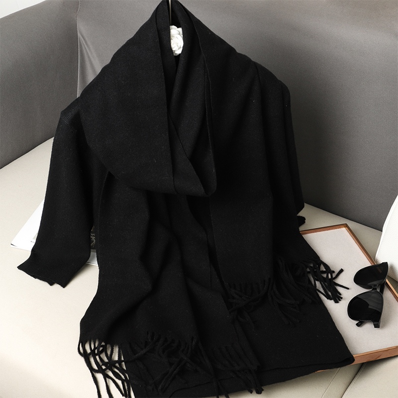 Nieuwe 62 Kleur Winter Sjaal Voor Vrouwen Lange Warme Kasjmier Sjaals Hijab Effen Dame Sjaal Wrap Vrouwelijke Pashmina Bandana Hoofd Sjaals