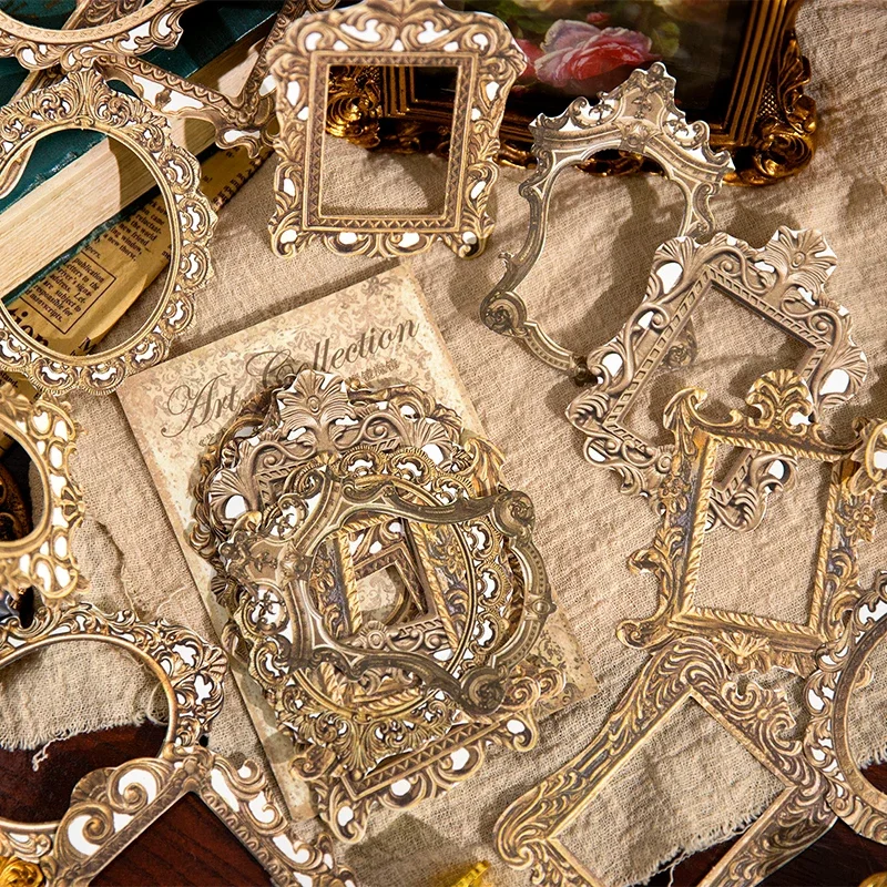 30 peças série de coleção de arte vintage recorte design diy scrapbook quadro lixo de papel decorativo material de colagem diária