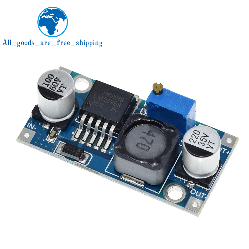 TZT 1/5/10pcs LM2596 DC to DC Buck Converter 3.0-40V to 1.5-35V Power Supply Step Down Module