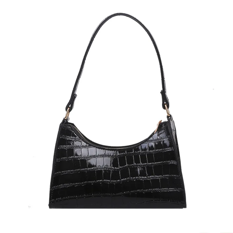 แฟชั่นประณีตช้อปปิ้งกระเป๋า Retro Casual ผู้หญิง Totes กระเป๋าสะพายหญิงหนังสีทึบกระเป๋าถือ