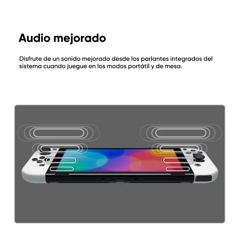 Nintendo Switch OLED Model Video Game Console with White Joy-Con 7 Inch OLED Screen Adjustable Console TV Tabletop Handheld Mode