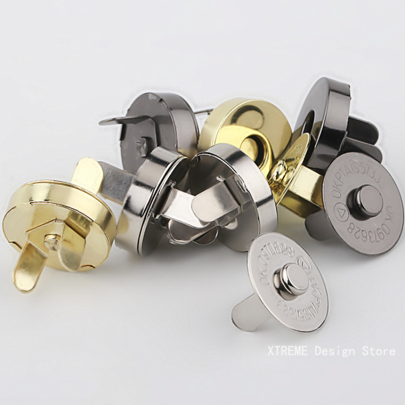 1PC 18MM Chiusura a scatto magnetica Chiusure Bottoni Borsa Borsa Portafoglio Borse artigianali Parti Accessori
