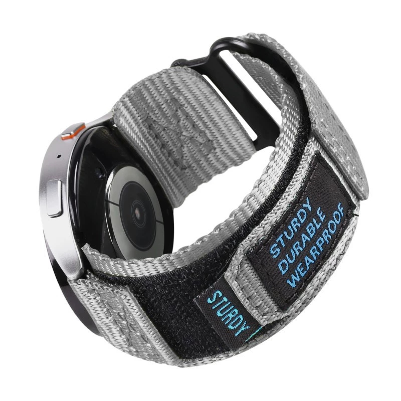 Pulseira de relógio de nylon de 20mm 22mm para Garmin Vivoactive 4/Vivoactive 5/3, pulseira de velcro para Forerunner 255 265 245 645 165 55