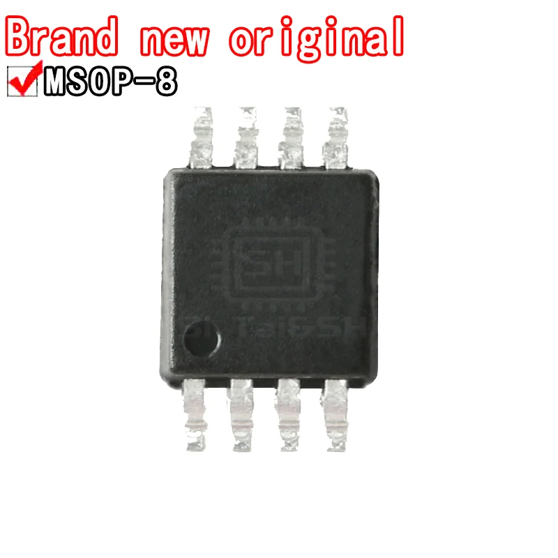 10PCS SGM358YMS/TR Schwarze Kunststoff-Schutzhülle für MSOP-8 CMOS