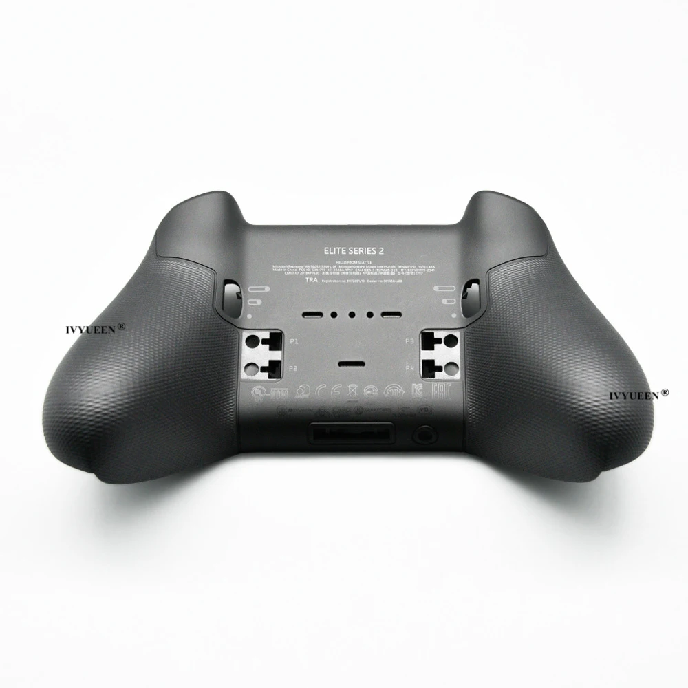 IVYUEEN for XBox One Elite Series 2 Core Original Controller Black Front Back Housing Shell Case Middle Frame Cover Repair Parts