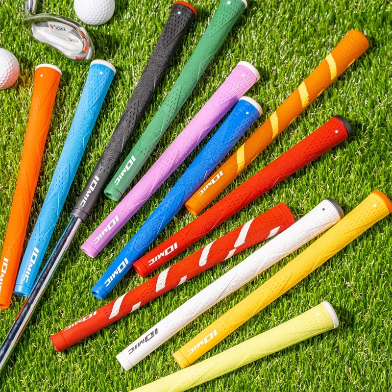 7 ชิ้น/ล็อต IOMIC Golf Grips ยางคุณภาพสูงเตารีดกอล์ฟ Grips 12 สีเลือกกอล์ฟคลับ Grips จัดส่งฟรี