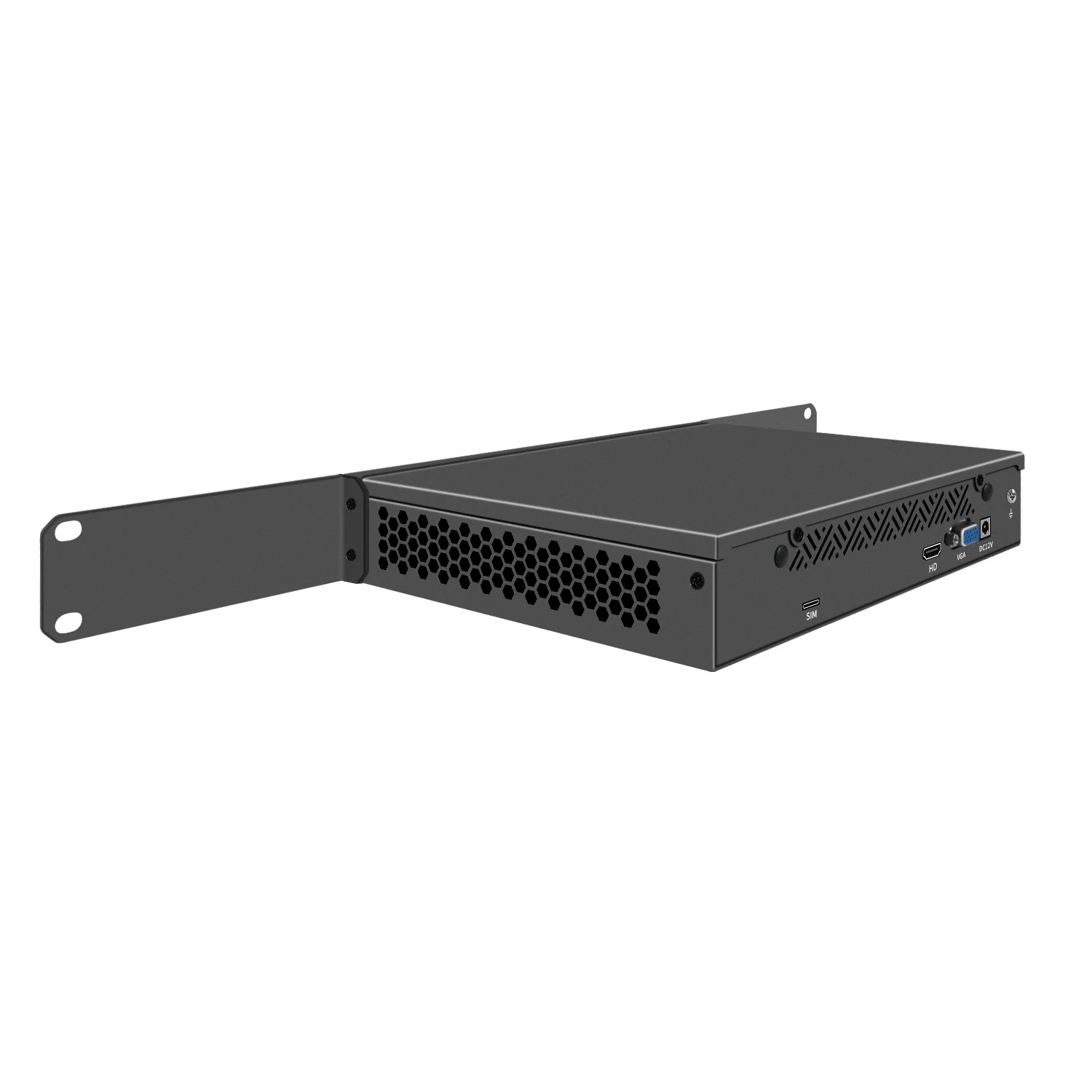 1U Rack Mount Firewall Appliance Mini-PC, OPNsense, VPN, Intel N150/i3 N305 4 x Intel I226-V LAN 4*/2*10G SFP Industriekonsole