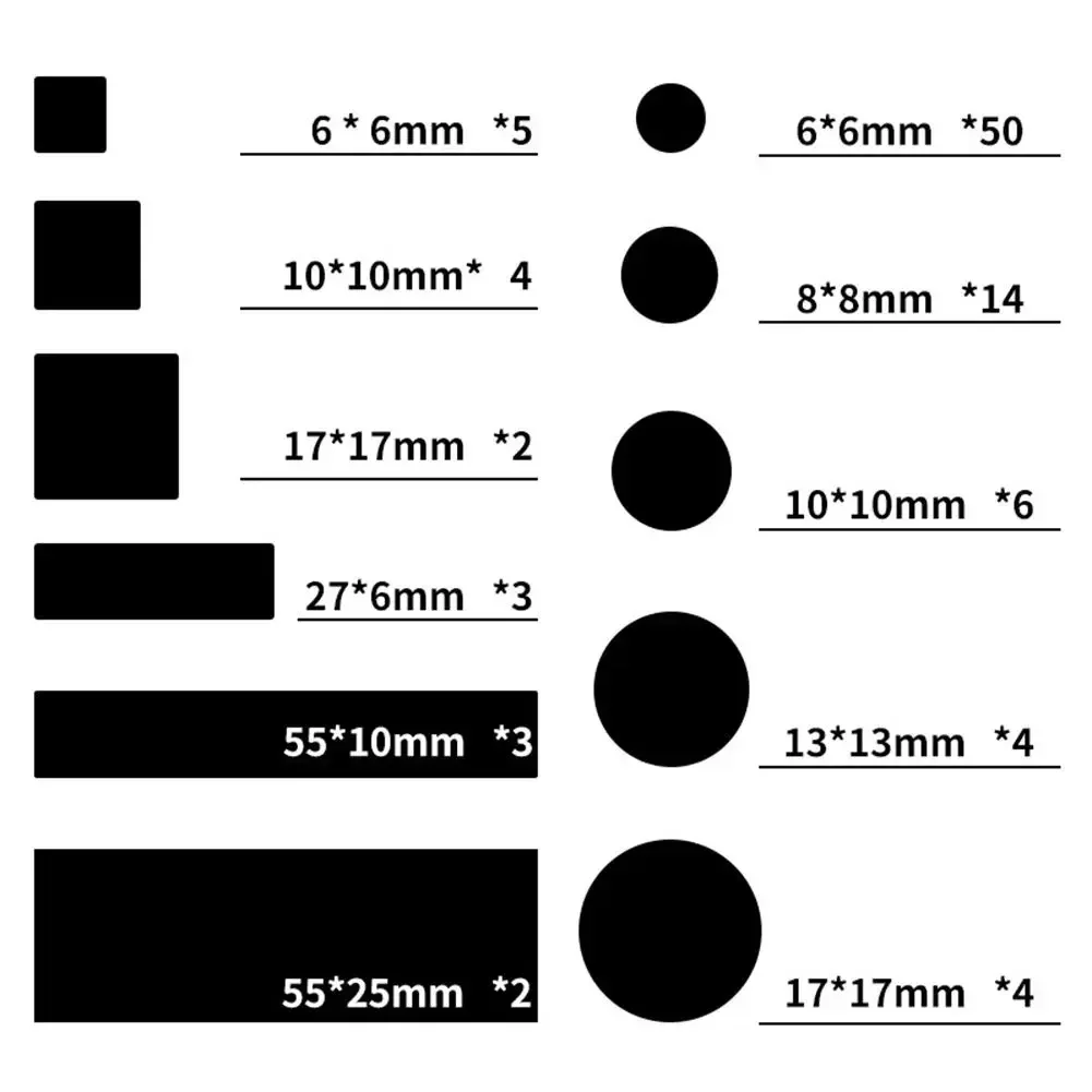 Auto LED Blackout สติกเกอร์ 50-100% Rate สติกเกอร์ Dimming Light Blocking สติกเกอร์สําหรับอุปกรณ์อิเล็กทรอนิกส์ในครัวเรือนผลิตภัณฑ์อิเล็กทรอนิกส์