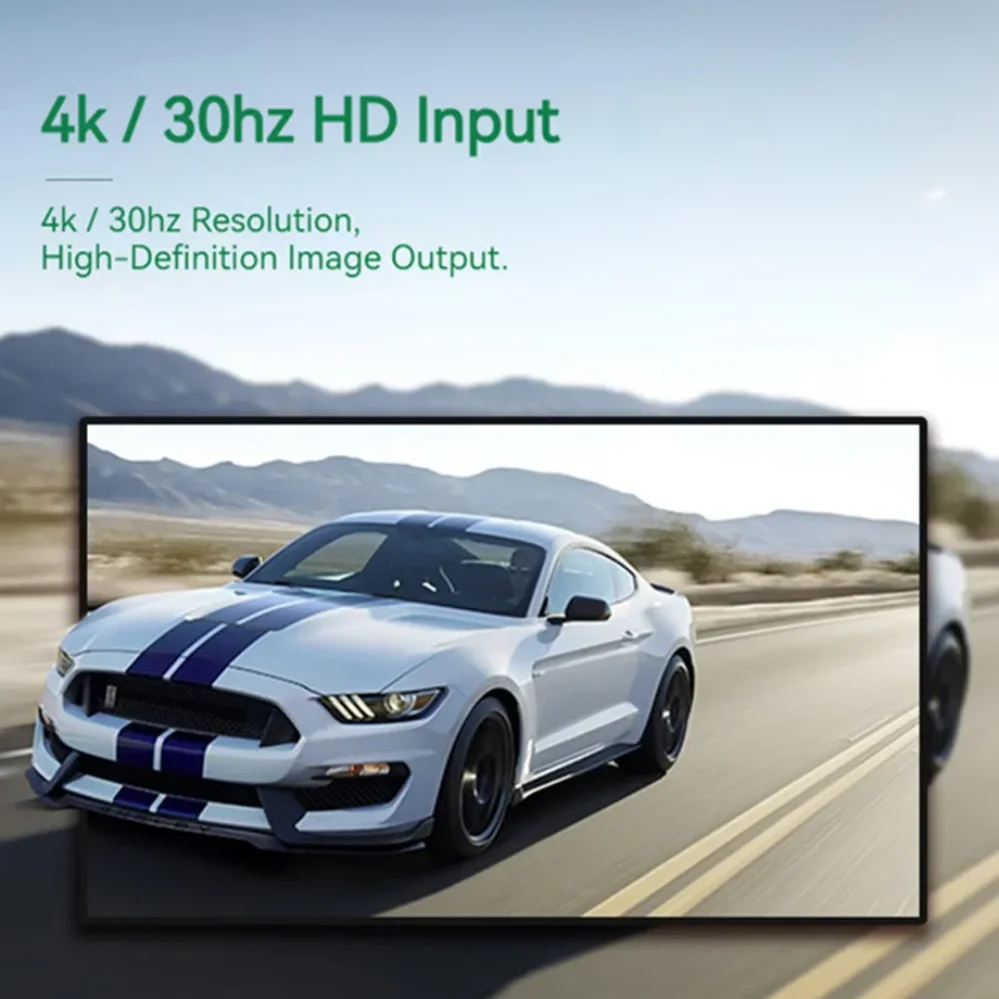 HDMI Video Capture Card 4K 30Hz HDMI to USB 2.0 USB 3.0 USB-C Video Grabber Box For Macbook PS4 PC Game DVD Camera Recording