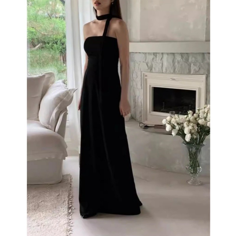 클래식 블랙 이브닝 드레스 섹시한 Strapless 새틴 웨딩 드레스 우아한 바닥 길이 A 라인 간단한 신부 드레스 맞춤형
