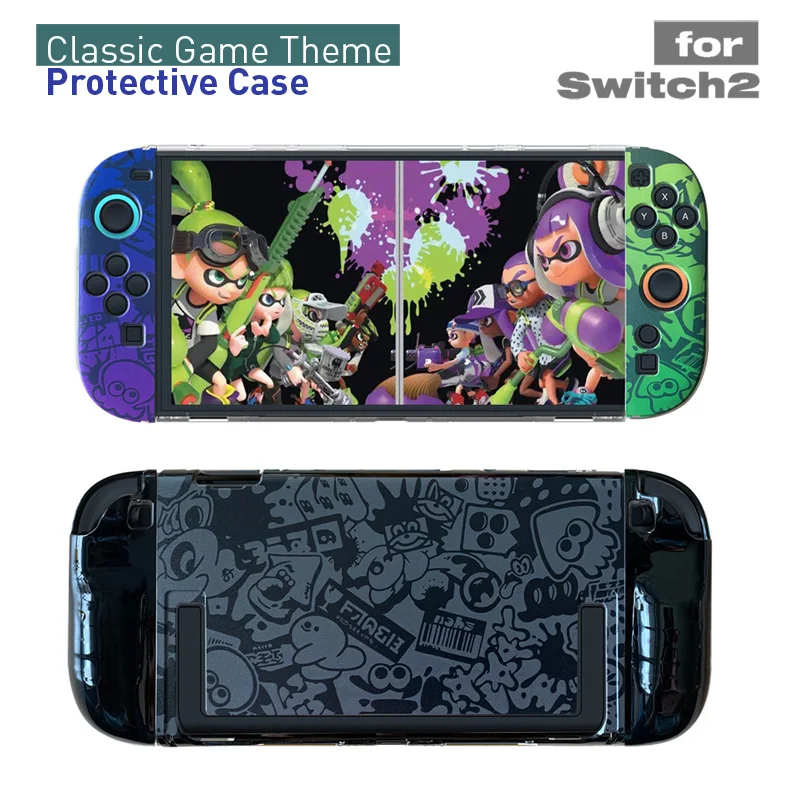 For NS Switch 2 Shell Hard Case Protective Housing Thin Cover Skin Colorful NS Switch 2 Game Accessories