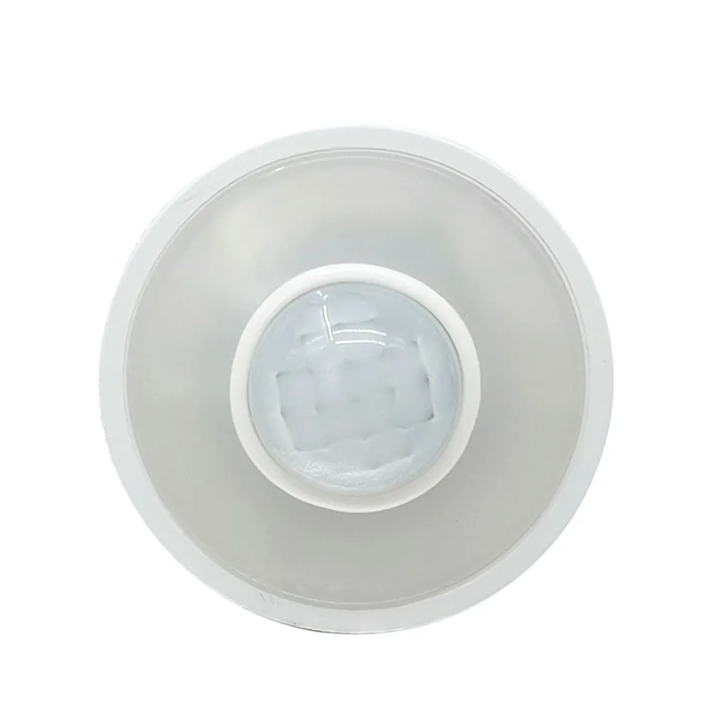 Bombilla LED con Sensor PIR GU10 6W 120V 230V funcionamiento automático sin interruptor reflector balcón porche lámpara de luz del pasillo