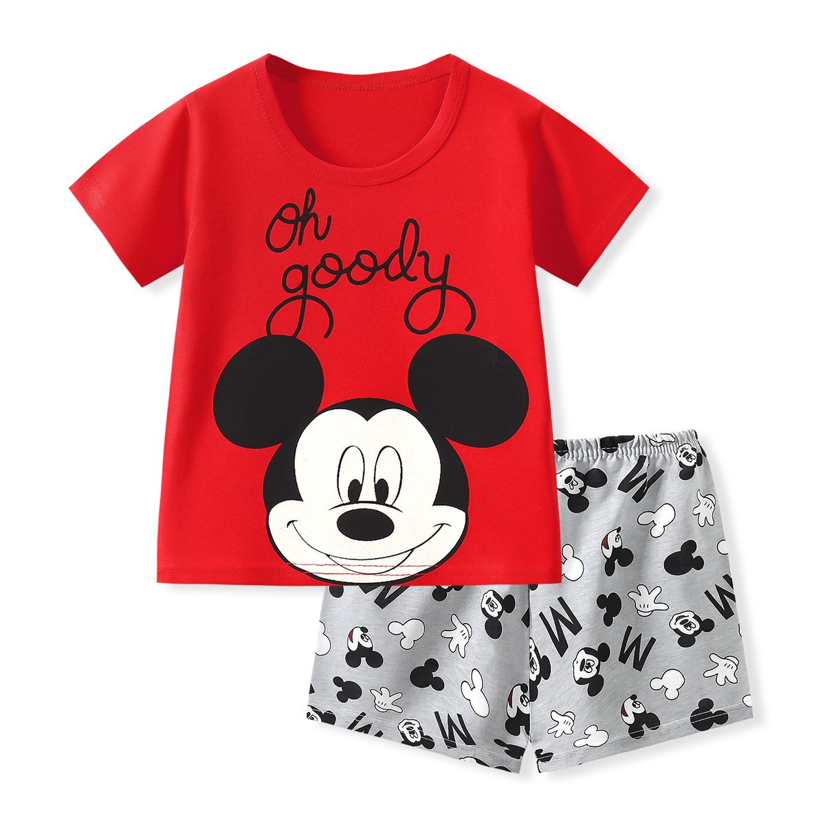 Tendance décontracté 2 pièces/ensembles pour filles garçons T-shirt + Short survêtements bébé été à manches courtes tenue nouveau Costume de mode